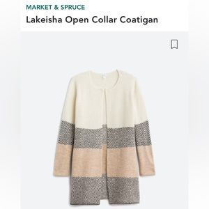 Open collar “Coatigan”